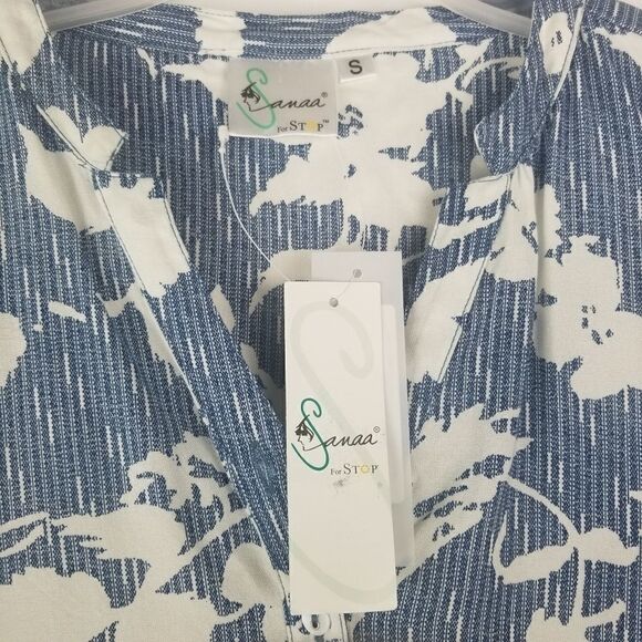 SANNA, THE HOUSE OF FASHION, TUNIC TOP. SIZE S. - Picture 4 of 15